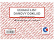 Dodací list - daňový doklad PT130