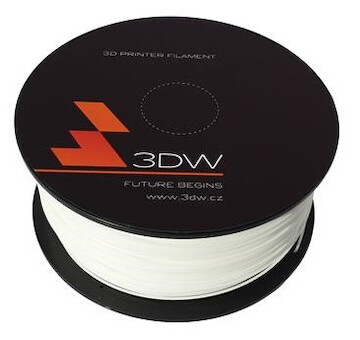 3D ABS filament 3DW 1,75mm bílý 1kg