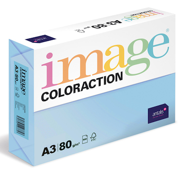 Barevný papír Image Coloraction A3 80g ledově modrá 500 ks