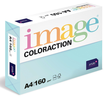 Barevný papír Image Coloraction A4 160g intenzivní sytá modrá 250 ks