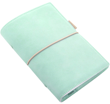 Diář FILOFAX Domino Soft osobní pastel. zelená