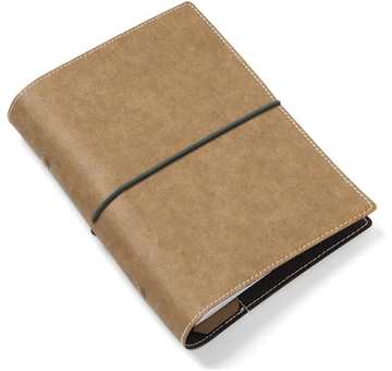 Diář Filofax Eco Essential osobní zlatý dub