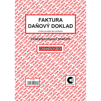 Faktura - daňový doklad A5