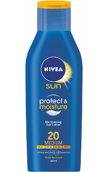 Hydratační mléko na opalování NIVEA SUN OF20 