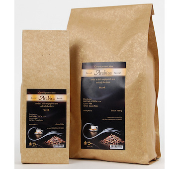 Káva Arabica zrnková 250g