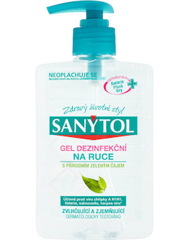 Sanytol dezinfekční gel na ruce  250ml