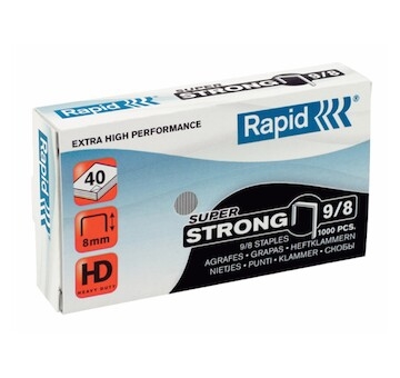 Spojovače Rapid SuperStrong 9/8 1000ks