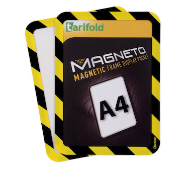 Tarifold Magneto A4 bezpečnostní magnetická žluto-černá