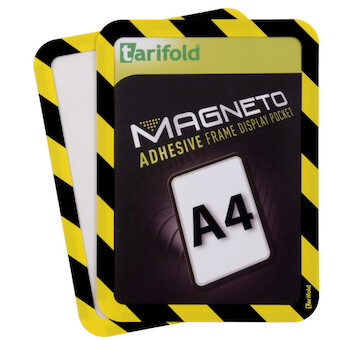 Tarifold Magneto A4 bezpečnostní samolepící žluto-černá