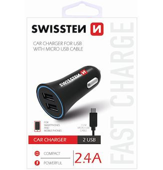 USB nabíječka do auta 12V