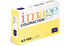 Barevný papír Image Coloraction A3 160g pastelově žlutá 250 ks