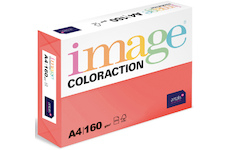 Barevný papír Image Coloraction A4 160g intenzivní jahodově červená 250 ks