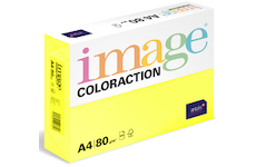 Barevný papír Image Coloraction A4 80g středně žlutá 500 ks