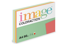 Barevný papír Image Coloraction mix A4 10 odstínů intenzivní