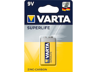 Baterie zinkové Varta Superlife 6F22-9V(9V) 1ks