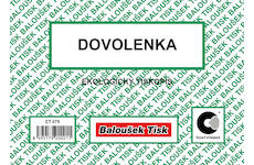 Dovolenka A6 50 listů