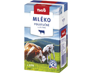 Mléko polotučné 1l