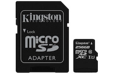 Paměťová karta SD/Micro SD 256 GB