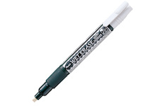 Popisovač křídový Pentel bílý 2-4mm seříznutý