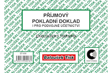 Příjmový pokladní doklad i pro podvojné účetnictví ekologický