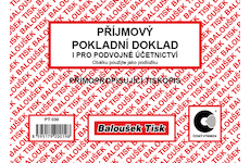 Příjmový pokladní doklad i pro podvojné účetnictví přímopropisovací