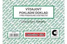 Výdajový pokladní doklad i pro podvojné účetnictví ekologický