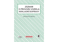 Záznam o provozu vozidla nákladní dopravy (stazka)